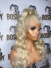 613 Toned Transparent Lace Frontal Wig 22””