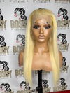 613 Straight Transparent Lace Frontal Wig