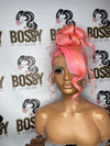 Pink Pinup 18” Lace frontal wig