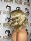 Toned beach wave bob