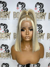 613 straight Lace frontal bob wig