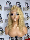 613 Curly Lace Frontal Bob Wig