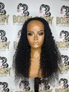 Kinky Curly Half wig