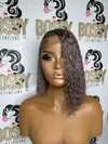 Grey Transparent Closure Bob