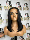 Straight Hd 5x5 Bob wig 14”