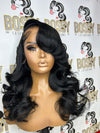 Jet Black Body wave new hd 20” 13x4