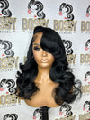 Jet Black Body wave new hd 20” 13x4