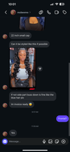 Preorder  22” lace frontal wig