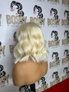 Toned beach wave closure bob
