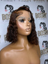 Cinnamon curly Transparent Closure