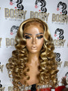 613/brown inexpensive refurbished 13x4 wig