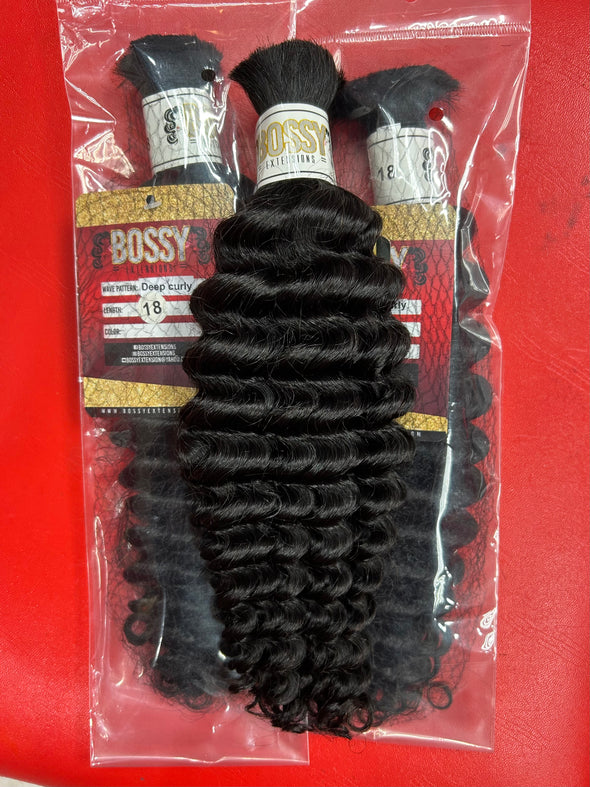 Deep Curly No Weft 3 Bundle Deals