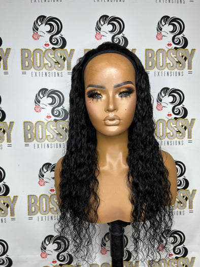 Deep Curly Half wig