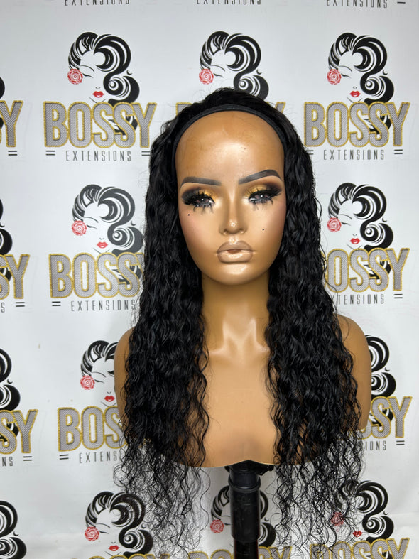 Deep Curly Half wig