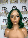 Green Lace frontal Bob Wig