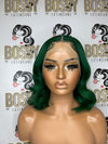 Green Lace frontal Bob Wig