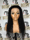 Kinky Curly Transparent Lace Frontal 13x4 Wig