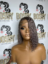 Grey Transparent Closure Bob