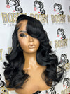 Jet Black Body wave new hd 20” 13x4