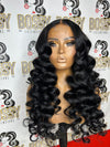 Black Wands Loose Wave 2x6