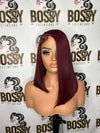 Burgundy Inexpensive Bob
