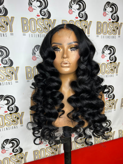 Black Wands Loose Wave 2x6