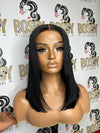 Straight Hd 5x5 Bob wig 14”