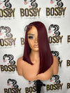 Burgundy Inexpensive Bob