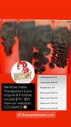 Transparent Lace Sale