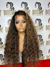 Streaked Deep Curly 26” hd lace