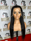 Straight Transparent Lace Frontal 13x4 Wig