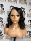 Beach wave Lace front Bob wig