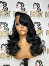 Jet Black Body wave new hd 20” 13x4