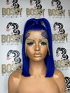 Blue Lace frontal Bob Wig