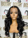 Transparent Lace frontal wig 26”