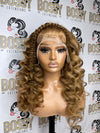 4/27 Body wave Transparent Lace frontal wig 24”