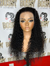 Kinky Curly Transparent Lace Frontal 13x4 Wig