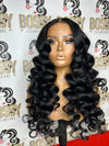 Black Wands Loose Wave 2x6