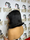 Curls Blonde stripe Transparent Closure