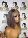 Grey Transparent Closure Bob