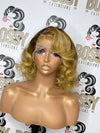 Streaked 613 Straight Lace front Bob wig