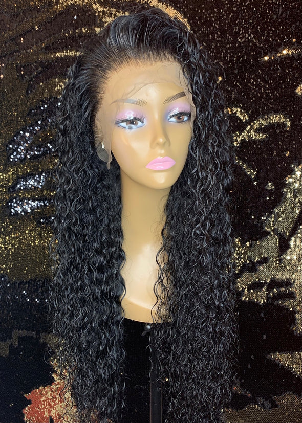 Deep Curly HD Lace Frontal Wig