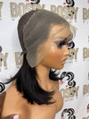 Straight Lace Frontal Bob Wig